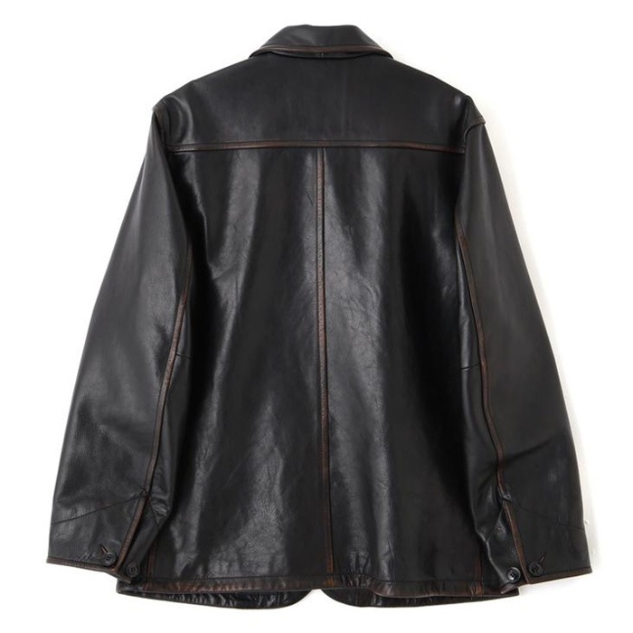 ��������å��� 783-5250010 �����ϥ��� ���������� �ӥ�ơ��� �ե��˥å��� AVIREX COWHIDE CARCOAT VINTAGE FINISH �ץ���� ��� ���� ������ơ����ù� �֥�å� ���㥱�å� ���������� ��������Ź �ۥ��ӥ�å���