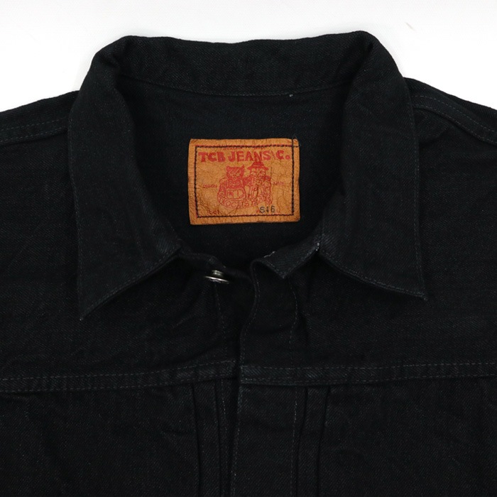 TCB������ New S40's Jacket BKBK��14���󥹡�����ӥå��ǥ˥� ���������ơ��� ��ץꥫ����󥦥��å���� TCB jeans [ �ƥ��������ӡ������� ] �� S40S ���㥱�å� �����ǥ� WW2 �֥�å� �ۡ�������Made in Japan