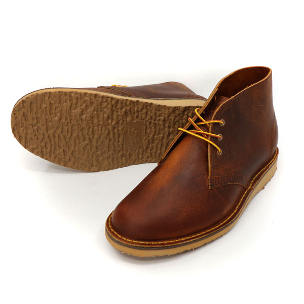 RED WING WEEKENDER CHUKKA  #3622 ��åɥ����� ��������������� ����å� �� COPPER "ROUGH&TOUGH" �� ���åѡ���ե���ɥ��� ���̵�� ���ƥå���������ˡ �磻���� REDWING ��åɥ�����