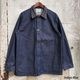 FULLCOUNT��GDC [ GFC2001 ] Leather Collar Denim Chore Jacket �ե륫����ȡߥ����ǥ������� 9.5oz �쥶�����顼 �ǥ˥� ���祢���㥱�å� �֥�å� ����ǥ��� Made in Japan ���С������� 2026FW���ץ��륳�쥯�����ڿ��� ��������Ź�� 