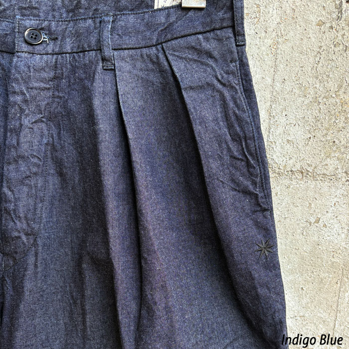 FULLCOUNT��GDC [ GFC1001 ] Big Denim Tuck Trousers �ե륫����ȡߥ����ǥ������� 9.5oz �ӥå� �ǥ˥� ���å� �ȥ饦������ �֥�å� ����ǥ��� Made in Japan 2���å� �磻�� �ե륫�����2026FW���ץ��륳�쥯�����ڿ��� ��������Ź�� 