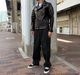 FULLCOUNT��GDC [ GFC1001 ] Big Denim Tuck Trousers �ե륫����ȡߥ����ǥ������� 9.5oz �ӥå� �ǥ˥� ���å� �ȥ饦������ �֥�å� ����ǥ��� Made in Japan 2���å� �磻�� �ե륫�����2026FW���ץ��륳�쥯�����ڿ��� ��������Ź�� 