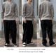 FULLCOUNT��GDC [ GFC1001 ] Big Denim Tuck Trousers �ե륫����ȡߥ����ǥ������� 9.5oz �ӥå� �ǥ˥� ���å� �ȥ饦������ �֥�å� ����ǥ��� Made in Japan 2���å� �磻�� �ե륫�����2026FW���ץ��륳�쥯�����ڿ��� ��������Ź�� 