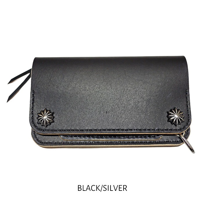 2026FW������ VIN&AGE ������������� TYPE VWT2 MIDDLE TRACKER WALLET �ߥɥ�ȥ�å���������å� 2���ޤꥦ����å� �ݥ����դ� ������� ����/���  �ڥ֥�å�/����С����֥�å�/������ɡ� �Х����� �ϡ��졼 ���ᥫ�� �����󥢥�ɥ�����