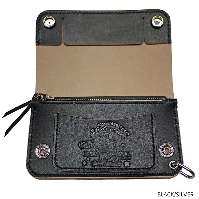 2026FW������ VIN&AGE ������������� TYPE VWT2 MIDDLE TRACKER WALLET �ߥɥ�ȥ�å���������å� 2���ޤꥦ����å� �ݥ����դ� ������� ����/���  �ڥ֥�å�/����С����֥�å�/������ɡ� �Х����� �ϡ��졼 ���ᥫ�� �����󥢥�ɥ�����