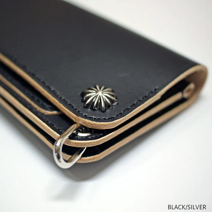 2026FW������ VIN&AGE ������������� TYPE VWT2 MIDDLE TRACKER WALLET �ߥɥ�ȥ�å���������å� 2���ޤꥦ����å� �ݥ����դ� ������� ����/���  �ڥ֥�å�/����С����֥�å�/������ɡ� �Х����� �ϡ��졼 ���ᥫ�� �����󥢥�ɥ�����