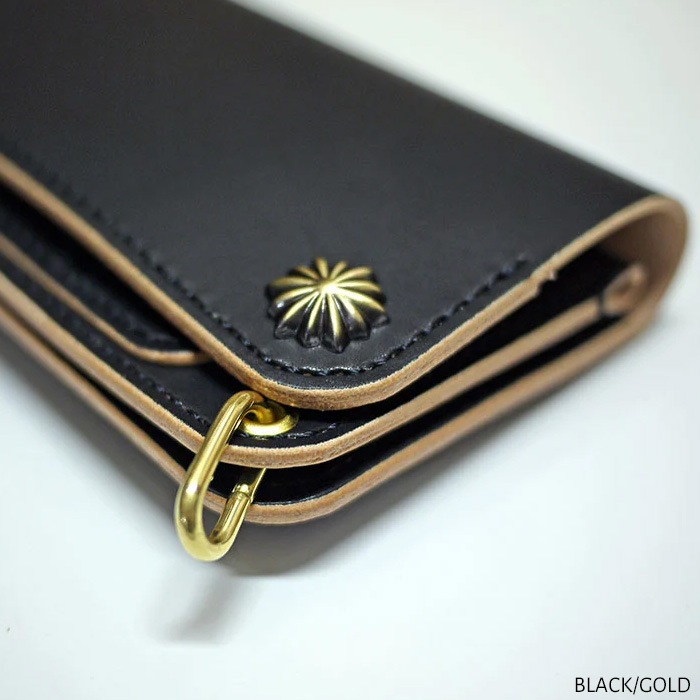 2026FW������ VIN&AGE ������������� TYPE VWT2 MIDDLE TRACKER WALLET �ߥɥ�ȥ�å���������å� 2���ޤꥦ����å� �ݥ����դ� ������� ����/���  �ڥ֥�å�/����С����֥�å�/������ɡ� �Х����� �ϡ��졼 ���ᥫ�� �����󥢥�ɥ�����