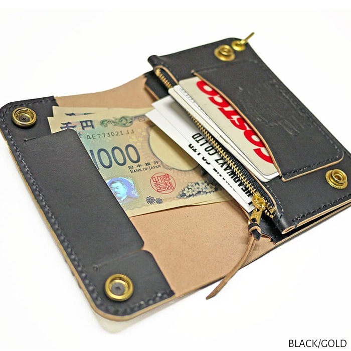 2026FW������ VIN&AGE ������������� TYPE VWT2 MIDDLE TRACKER WALLET �ߥɥ�ȥ�å���������å� 2���ޤꥦ����å� �ݥ����դ� ������� ����/���  �ڥ֥�å�/����С����֥�å�/������ɡ� �Х����� �ϡ��졼 ���ᥫ�� �����󥢥�ɥ�����