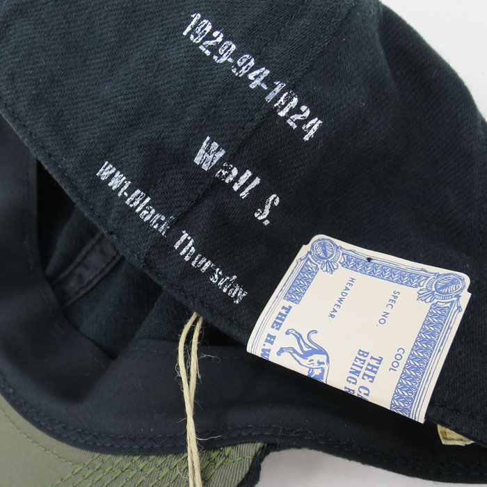 2025FW THE H.W.DOG&CO. RAILROAD CAP D-01070 �� ���������֥�塼�ɥå�����ɥ��� �쥤������ɥ���å� �졼������ɥ���å� �֥�å� ��� ��ǥ������ڿ��� �����谷Ź��