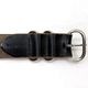���� NATO ���󥰥٥�� �ۡ������󥯥��२������ �֥�å� (���) 28mm NARROW BELT 14�ۡ��� �ʥ����٥�� �쥶�� ���� ��BLACK�������� AZZWELL ����������