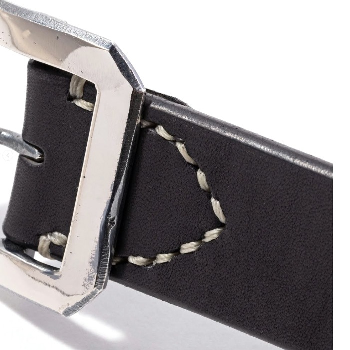 RAGGY CLOTHING ��RG-01�� Sand-Cast Garrison Belt �饮������������ ����ɥ��㥹����ˡ ����꥽�� �٥�� �٥󥺥쥶�� 40mm ���� ���ڥ쥶�� ���å� ���ᥫ�� ��� 20�� 30�� 40�� 50�� 60�� ��BLACK�� ������