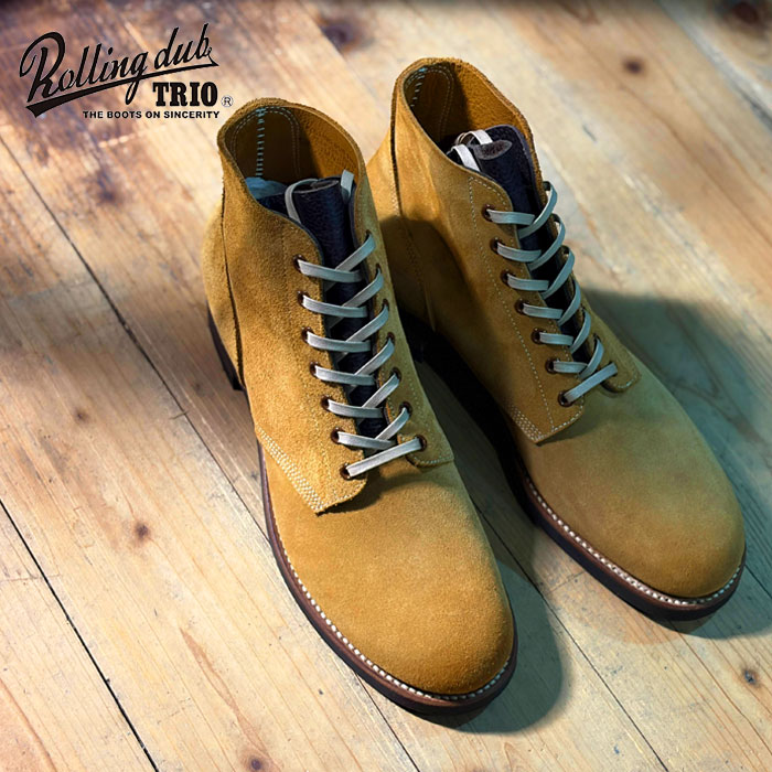 �� ��������Ź �� ROLLING DUB TRIO / ������󥰥��֥ȥꥪ M42.5 ( Beige Wax Suede ) �١������å������������� M11 WAXOIL ROUGHOUT