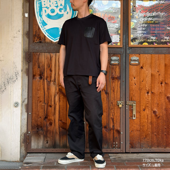WORNCRAFT by RYOTA MOTOIKE GMT-016 PHYSON POCKET SHORT SLEEVE T-SHIRTS �֥�å� �ѥ����� (�إӳ�)�ݥ��å� ��� Ⱦµ T����� �ݥ�T S/S T-SHIRT �������󥯥�ե� ���̤�̵�ϤǤ�
