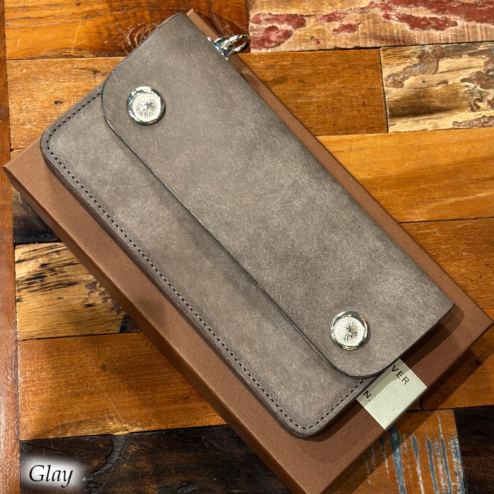 "MOTOR NEW VINTAGE" RLW1R �����ꥢ��Х��å� �ȥ�å��������󥰥�����å� TRACKER'S WALLET ��������դ� ���� Ĺ���� �Х����� �⡼���� MOTO ��� ������ �쥶��������å� ���� �֥�å� �֥饦�� ���졼  XXRLW1R