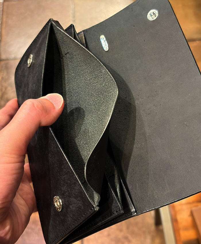 "MOTOR NEW VINTAGE" RLW1R �����ꥢ��Х��å� �ȥ�å��������󥰥�����å� TRACKER'S WALLET ��������դ� ���� Ĺ���� �Х����� �⡼���� MOTO ��� ������ �쥶��������å� ���� �֥�å� �֥饦�� ���졼  XXRLW1R