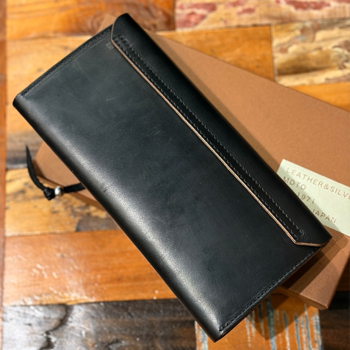 "MOTOR NEW VINTAGE" RLW2E �ۡ������� �����२������ �ͥ��ƥ��֥��󥰥�����å� HORWEEN CHROMEXCEL NATIVE LONG WALLET ���� Ĺ���� �⡼���� MOTO ��� ������ �쥶��������å� ���� XXRLW2E