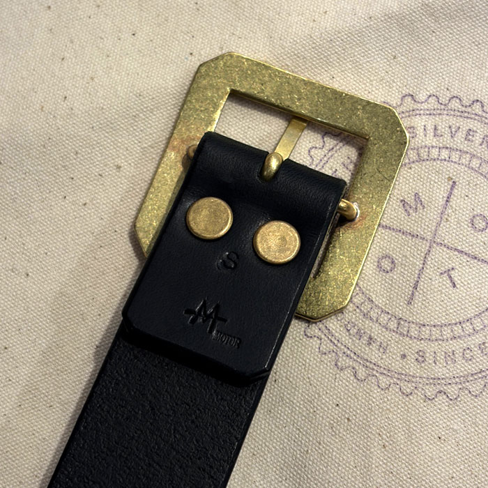 MOTOR �⡼���� RBB2B ��﫥Хå���쥶���٥�� LEATHER BELT �֥饹�Хå��� �֥�å� BLACK MOTO ��� ������ ���� XXRBB2B<br>