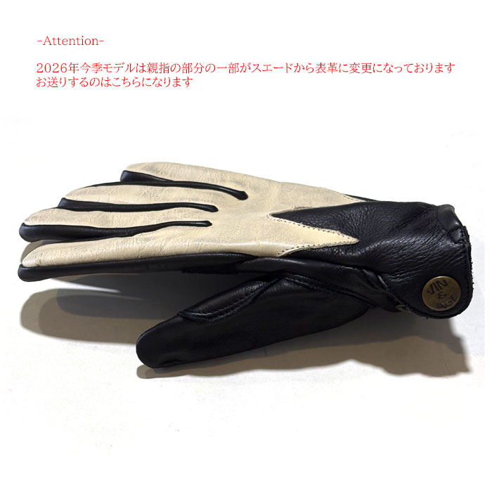 2026FW VIN&AGE ������������� TYPE VG26NS-S SCALLOP SHORT GLOVES ��PLAIN�� ���� �������å� ���硼�� �������� �ץ졼�� �����󥢥�ɥ����� NAUGHTY SHORT GLOVE �饤�ǥ��󥰥������� ���� �Х����� �ϡ��졼 �쥶���������� ���ᥫ��