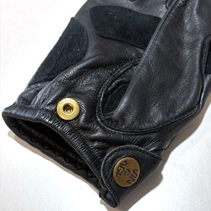 2026FW VIN&AGE ������������� TYPE VG26NS-S SCALLOP SHORT GLOVES ��PLAIN�� ���� �������å� ���硼�� �������� �ץ졼�� �����󥢥�ɥ����� NAUGHTY SHORT GLOVE �饤�ǥ��󥰥������� ���� �Х����� �ϡ��졼 �쥶���������� ���ᥫ��