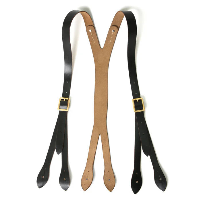 RSP1B  "MOTOR NEW VINTAGE" HORWEEN CHROMEXCEL LEATHER SUSPENDER �ۡ������� �����२������쥶�� �����ڥ���� ���� �֥饹�� �⡼���� MOTO ��� ������ �ե꡼������