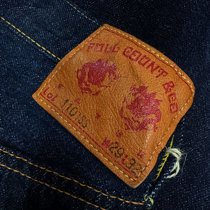 �ڥ饤�Ȥǥ��եȤ�1101�� FULLCOUNT �ե륫����� Straight Denim (Super Smooth)(One Wash) [ 1101SSW ]  ���ȥ졼�ȥǥ˥� 11.5oz ��������å��ǥ˥� ����ǥ��� Made in Japan ������ 1101 �ڿ��� ��������Ź�� 
