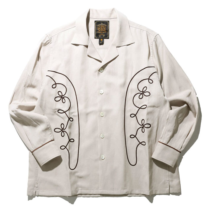 GYPSY&SONS ���ץ�������ɥ��� EMBROID RODEO L/S SHIRTS ����֥����� ���ǥ� ����� GS2629921�֥�å������ܥ꡼ �ȥåץ� ����� ���ߥ���� Ĺµ����� ������