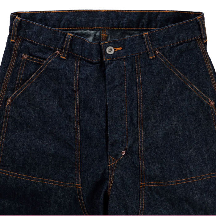 FULLCOUNT [ 1152 ] 12oz��Double Knee Denim Pants �ե륫����� ���֥�ˡ� �ǥ˥�ѥ�� ����ǥ��� Made in Japan �ϥ�ޡ��롼�� ��������ݥ��å� UFO��٥åȥ磻�� �ե륫����� �ڿ��� ��������Ź�� 