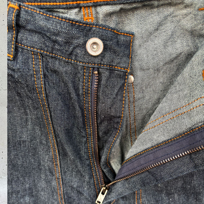 FULLCOUNT [ 1152 ] 12oz��Double Knee Denim Pants �ե륫����� ���֥�ˡ� �ǥ˥�ѥ�� ����ǥ��� Made in Japan �ϥ�ޡ��롼�� ��������ݥ��å� UFO��٥åȥ磻�� �ե륫����� �ڿ��� ��������Ź�� 