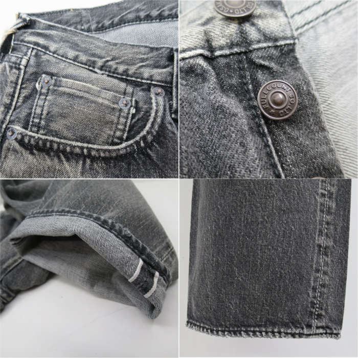 2025SS FULLCOUNT [ 1101BKHW ] 13.7oz Straight Black Denim Dartford ե륫 åǥ˥ Made in Japan  1101 ϡɥåù  ֥åǥ˥ࡡLIMITED COLLECTION