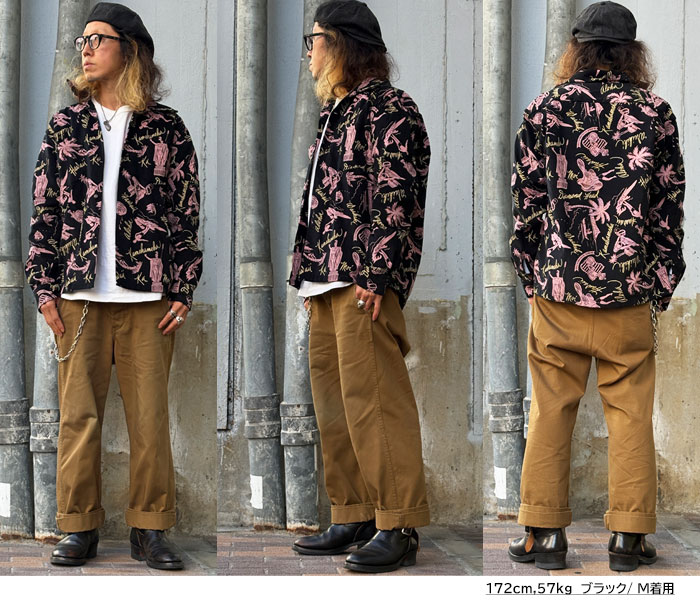 2025���� SUN SURF ���󥵡��� SS29582 [ CORDUROY L/S OPEN SHIRT "HISTORICAL EVIDENCE" ] �����ǥ�������󥰥��꡼�֥����ץ󥷥�� ���Υ��󥿡��ץ饤�� �����ϥ���� ���եۥ磻�� �֥�å�
