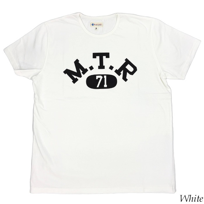 MOTOR RCL70 "MOTOR NEW VINTAGE" T-SHIRTS Ⱦµ MTR�ץ���T����� ���ߥ��� (�֥�å�) �ۥ磻�� S/S T-SHIRT �⡼���� MOTO ���ȾµT����� ���̤�̵�ϤǤ� XXRCL70