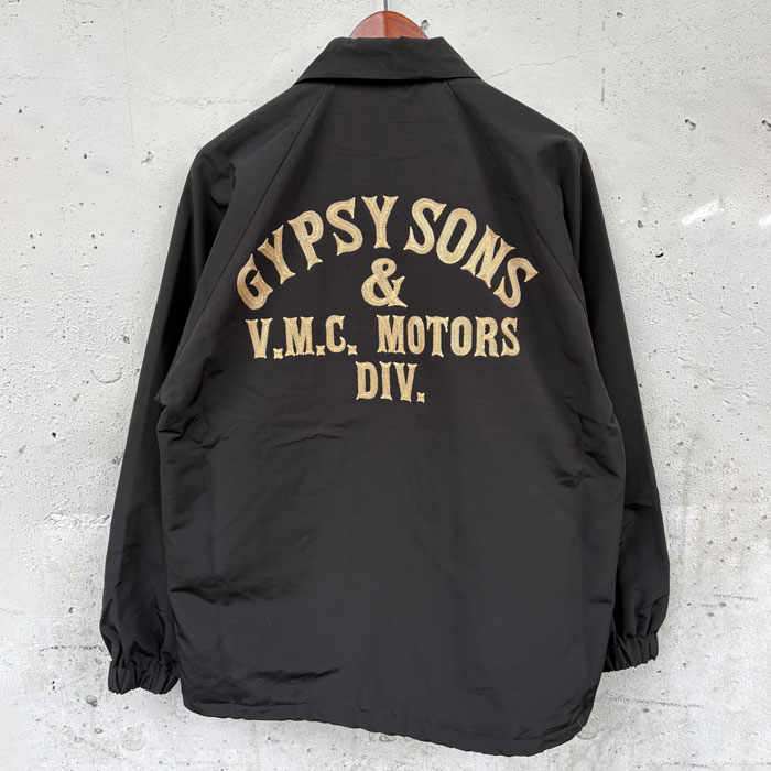 GYPSY&SONS ���ץ�������ɥ��� V.M.C 60/40 COACK JACKET ������󥯥��� ���������㥱�å� GS2629907 �֥�å� �������� ���� ���� ������