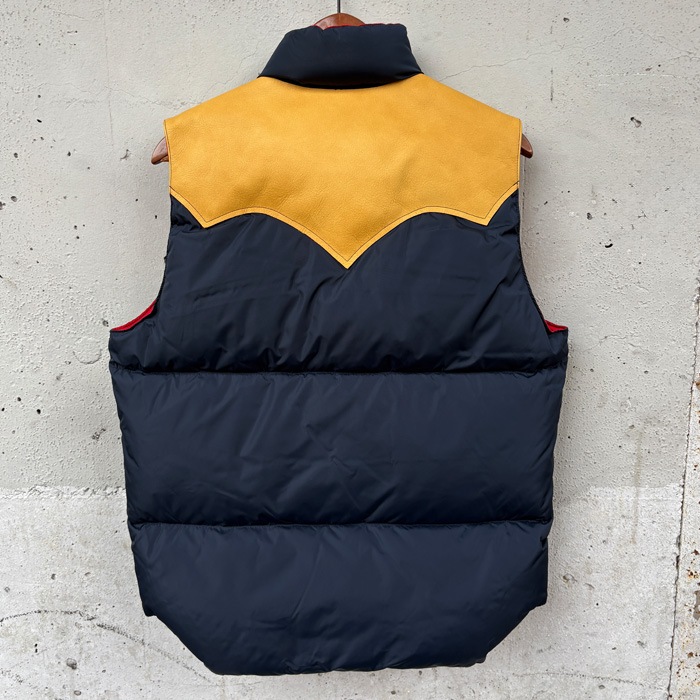 Rocky Mountain Featherbed DOWN VEST / NYLON �ܥ�̵�� ���å����ޥ���ƥ�ե������٥å� ������٥��ȡ� 510 D.NAVY �������ͥ��ӡ� ��MADE IN JAPAN��200-262-01