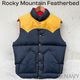 Rocky Mountain Featherbed DOWN VEST / NYLON �ܥ�̵�� ���å����ޥ���ƥ�ե������٥å� ������٥��ȡ� 510 D.NAVY �������ͥ��ӡ� ��MADE IN JAPAN��200-262-01