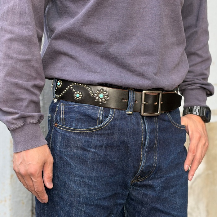 HTC USA 793-5971015 #125W BELT �֥�å��쥶��/�������������ȡ���/�˥å��륹���å�/�˥å���Хå��� Made in USA ������ơ����ù� htc �٥�� htc �����å��٥�� ��:1.75����� �ڿ��� ����Ź��