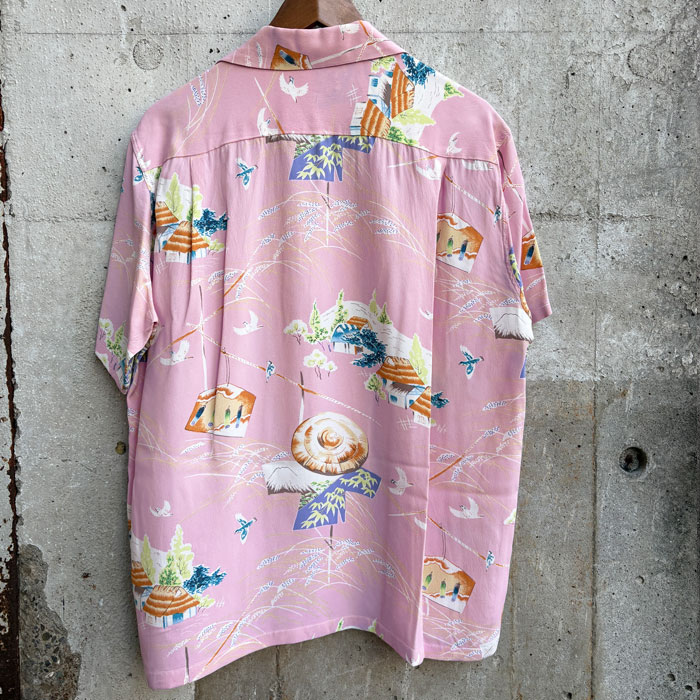 2026SS SUN SURF ���󥵡��� SS39623 [ RAYON HAWAIIAN SHIRT ��SCARECROW��] �졼��� �ϥ磻���󥷥�� �ƻ��� ������ ���� ������ 1950ǯ������������ ���Υ��󥿡��ץ饤�� �����ϥ���� ���ߥ���� �֥롼 �ԥ�