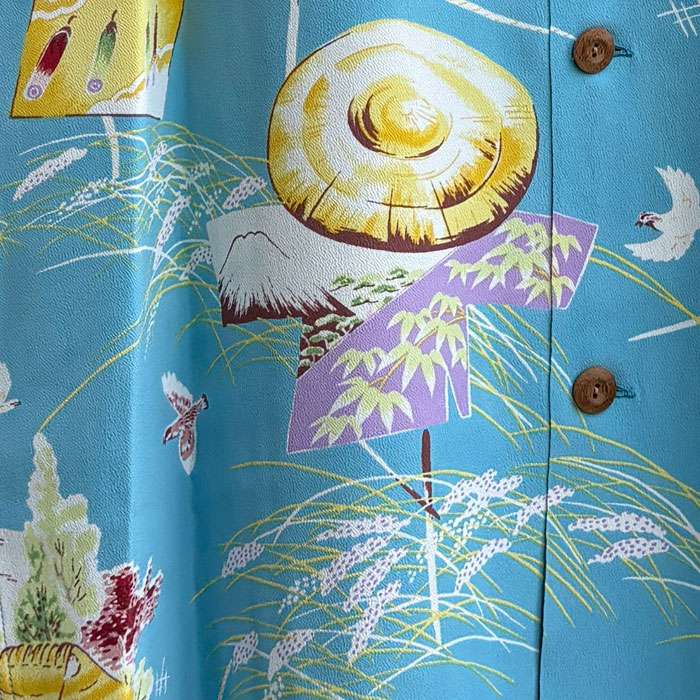 2026SS SUN SURF ���󥵡��� SS39623 [ RAYON HAWAIIAN SHIRT ��SCARECROW��] �졼��� �ϥ磻���󥷥�� �ƻ��� ������ ���� ������ 1950ǯ������������ ���Υ��󥿡��ץ饤�� �����ϥ���� ���ߥ���� �֥롼 �ԥ�