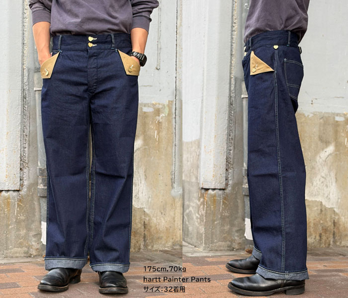 TCB������ Cathartt Painter Pants 10oz �ǥ˥�ѥ�� ������ơ��� ��ץꥫ ��󥦥��å��� TCB jeans [ �ƥ��������ӡ������� ]  Made in Japan G�ѥ� �ϡ��� ����åȥϡ��� �ڥ��󥿡��ѥ��