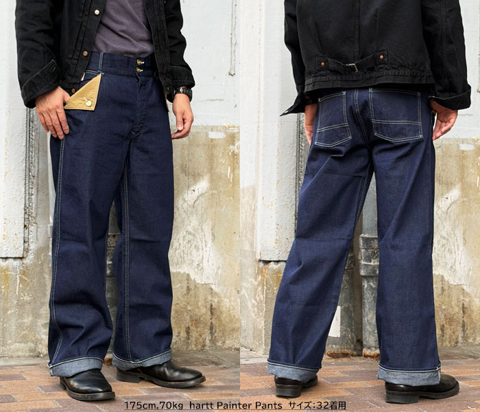 TCB������ Cathartt Painter Pants 10oz �ǥ˥�ѥ�� ������ơ��� ��ץꥫ ��󥦥��å��� TCB jeans [ �ƥ��������ӡ������� ]  Made in Japan G�ѥ� �ϡ��� ����åȥϡ��� �ڥ��󥿡��ѥ��