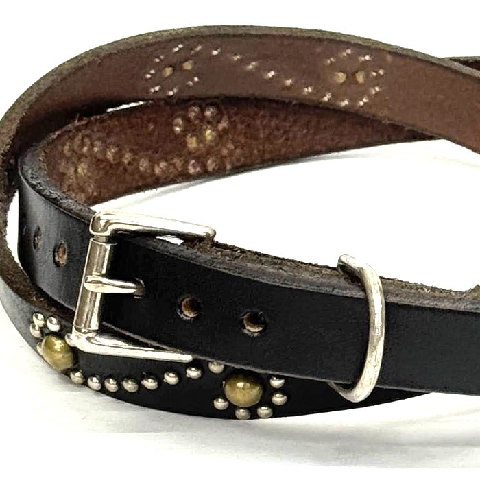 �ڥʥ������� HTC USA 793-5971029 S-STYLE MIX STUD 0.75 BELT �֥�å��쥶�� Made in USA ������ơ����ù� htc �ʥ����٥�� �ڿ��� ����Ź��