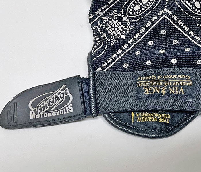 VIN&AGE ������������� VMG1 MECHANIC GLOVES ���硼�ȥ������� �Х������ �����󥢥�ɥ����� ����/�ݥꥨ���ƥ� ���� �Х����� �ϡ��졼 �饤�ǥ��󥰥������� ���ᥫ�� �֥�å� �쥪�ѡ���
