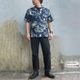 2025SS GYPSY&SONS ץɥ INDIGO HUNDLED TIGER SHIRTSǥɴץ GS2449926ȥåץ  ͥ ǥ ϥ ߥ