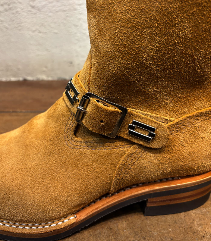 WESCO�� Vintage Riding Boots ��Rough Out British Tan Domane (2025 Japan Limited)���������� ������ơ��� �饤�ǥ��󥰥֡��� ��ե����� �֥�ƥ��å��奿��ɥᥤ�� ���ס����󥸥˥��֡��� 11"H 700Vibram ���� �١����� ���������� USA�� �����ʸ��Բľ��ʤǤ�