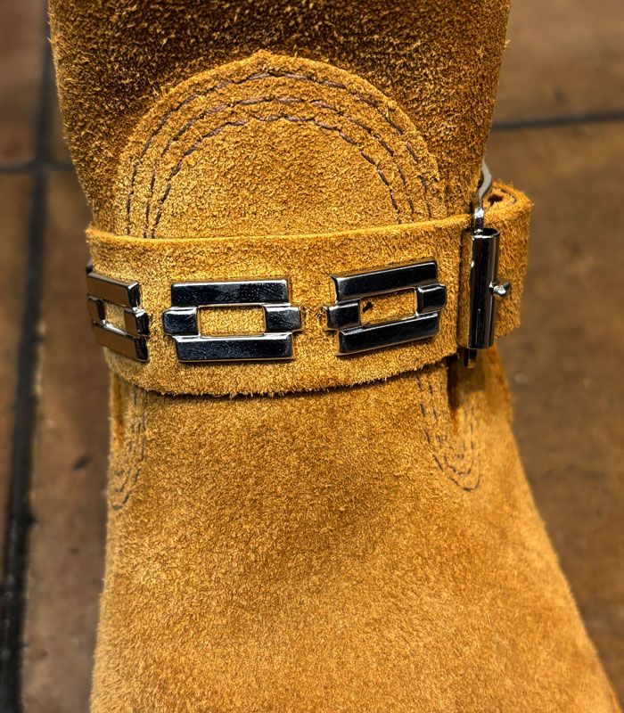 WESCO�� Vintage Riding Boots ��Rough Out British Tan Domane (2025 Japan Limited)���������� ������ơ��� �饤�ǥ��󥰥֡��� ��ե����� �֥�ƥ��å��奿��ɥᥤ�� ���ס����󥸥˥��֡��� 11"H 700Vibram ���� �١����� ���������� USA�� �����ʸ��Բľ��ʤǤ�