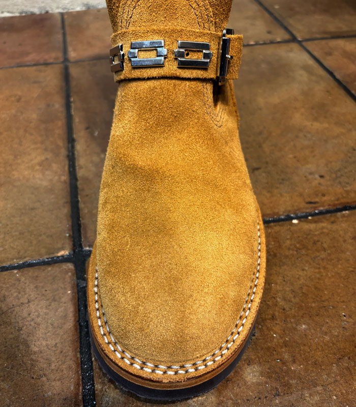 WESCO�� Vintage Riding Boots ��Rough Out British Tan Domane (2025 Japan Limited)���������� ������ơ��� �饤�ǥ��󥰥֡��� ��ե����� �֥�ƥ��å��奿��ɥᥤ�� ���ס����󥸥˥��֡��� 11"H 700Vibram ���� �١����� ���������� USA�� �����ʸ��Բľ��ʤǤ�
