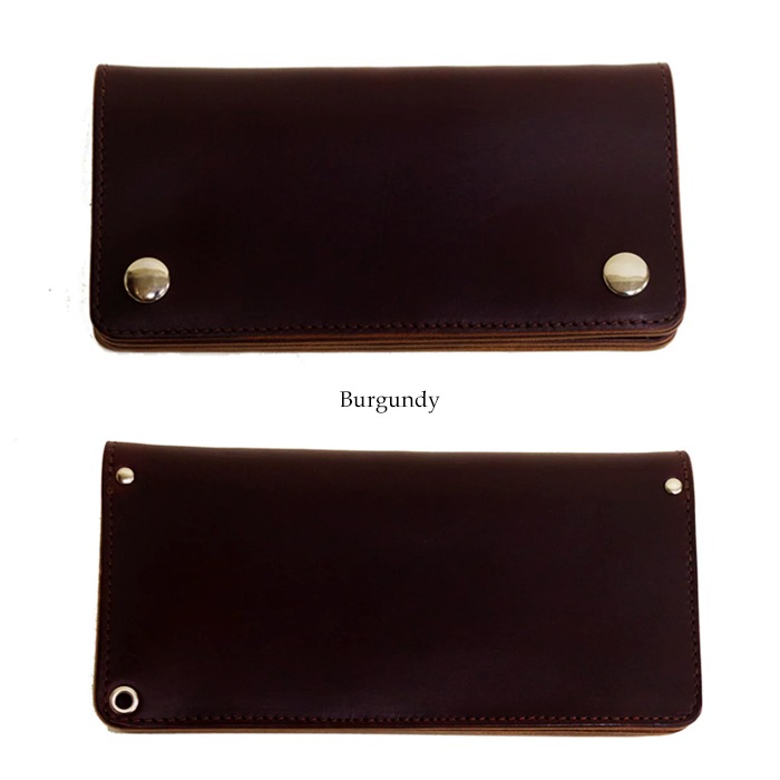 2025SS ���� OPUS INCEPTION CHROMEXCEL LEATHER TRUCKER WALLET(LONG) [ IPW-10 ] �����ѥ� ���󥻥ץ���� �����२������쥶�� �ȥ�å���������å� ���� Ĺ���ۡ�Burgundy ¾�� ������ �쥶��������å�