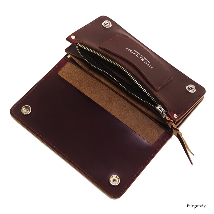 2025SS ���� OPUS INCEPTION CHROMEXCEL LEATHER TRUCKER WALLET(LONG) [ IPW-10 ] �����ѥ� ���󥻥ץ���� �����२������쥶�� �ȥ�å���������å� ���� Ĺ���ۡ�Burgundy ¾�� ������ �쥶��������å�