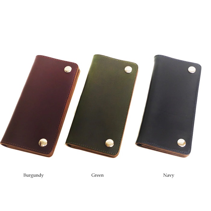 2025SS ���� OPUS INCEPTION CHROMEXCEL LEATHER TRUCKER WALLET(LONG) [ IPW-10 ] �����ѥ� ���󥻥ץ���� �����२������쥶�� �ȥ�å���������å� ���� Ĺ���ۡ�Burgundy ¾�� ������ �쥶��������å�