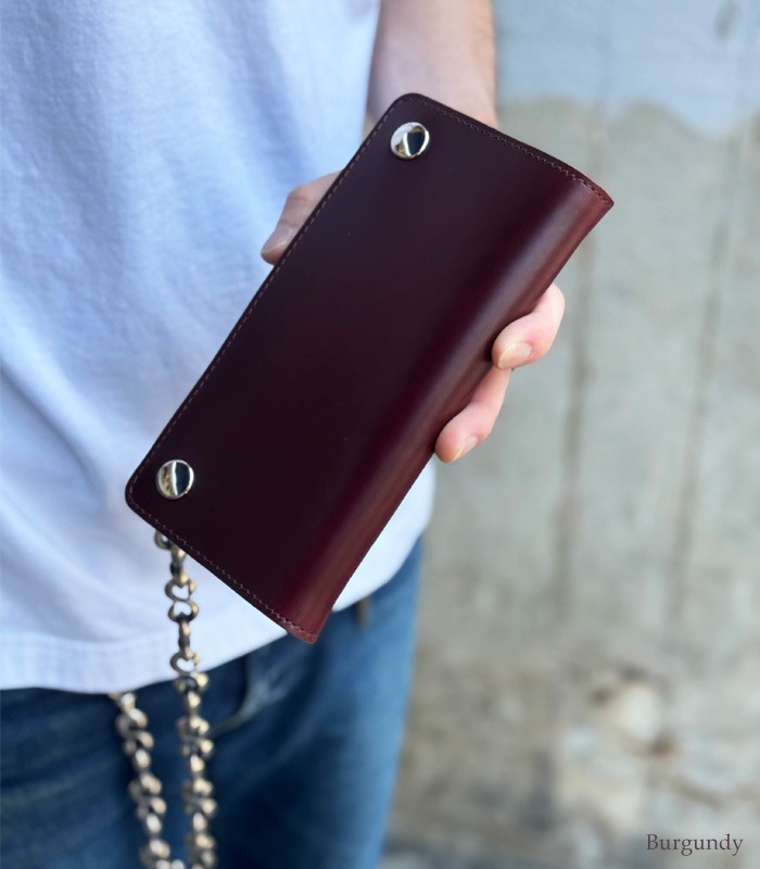 2025SS ���� OPUS INCEPTION CHROMEXCEL LEATHER TRUCKER WALLET(LONG) [ IPW-10 ] �����ѥ� ���󥻥ץ���� �����२������쥶�� �ȥ�å���������å� ���� Ĺ���ۡ�Burgundy ¾�� ������ �쥶��������å�