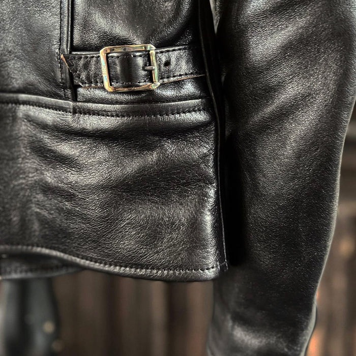 �ڴ���� MOTOR RCLL17 "MOTOR NEW VINTAGE" ITALIAN HORSE FRONT SINGLE SPORTS JACKET �����ꥢ��ۡ����쥶�� ���󥰥륹�ݡ��ĥ��㥱�å� ��BLACK�ۥ쥶�����㥱�å� �ץ���� �⡼���� MOTO ��� �����ʸ��Բľ��ʤǤ�